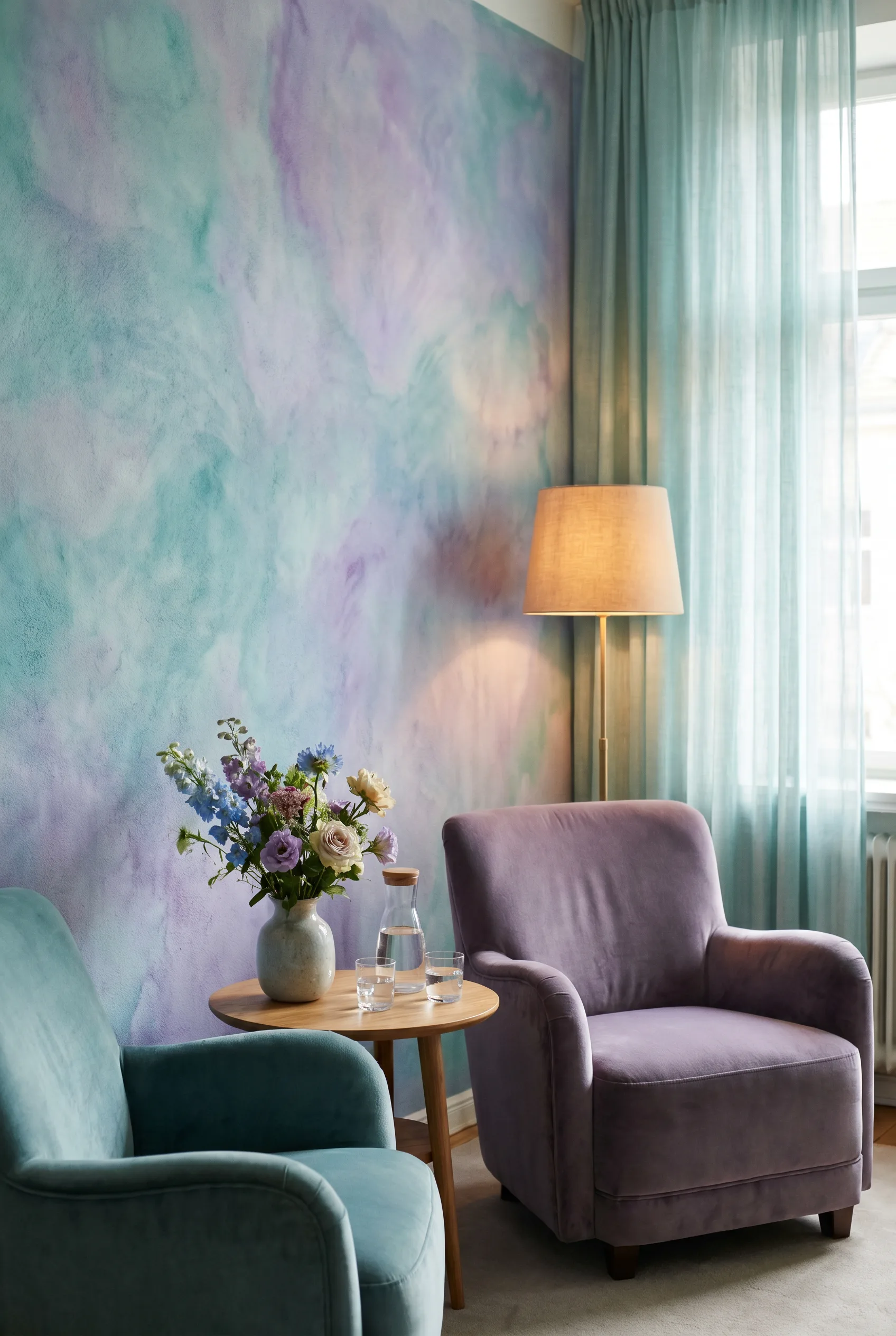 A quiet consultation corner at Galen Healthcare & Aesthetics