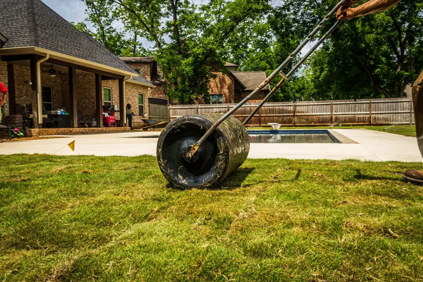 Soil work and topsoil