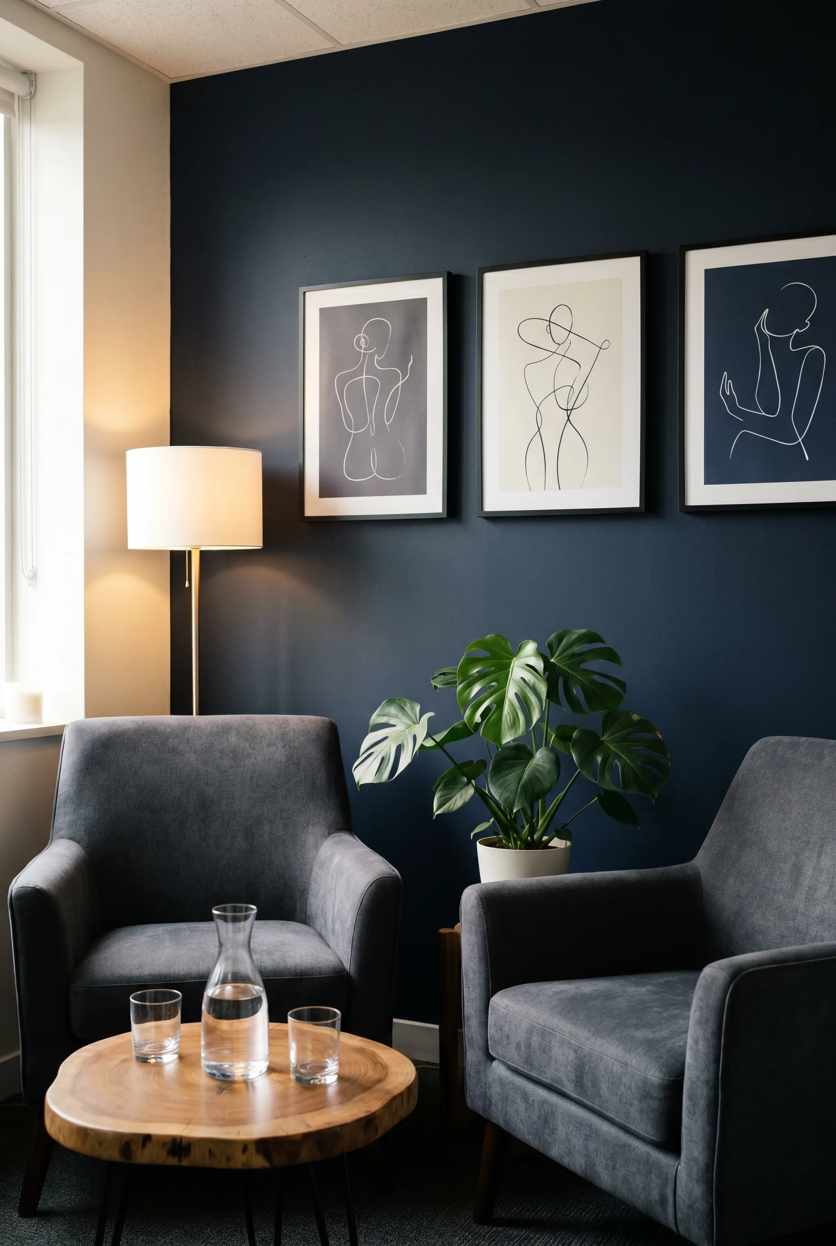 A welcoming consultation space at NuBody Solutions