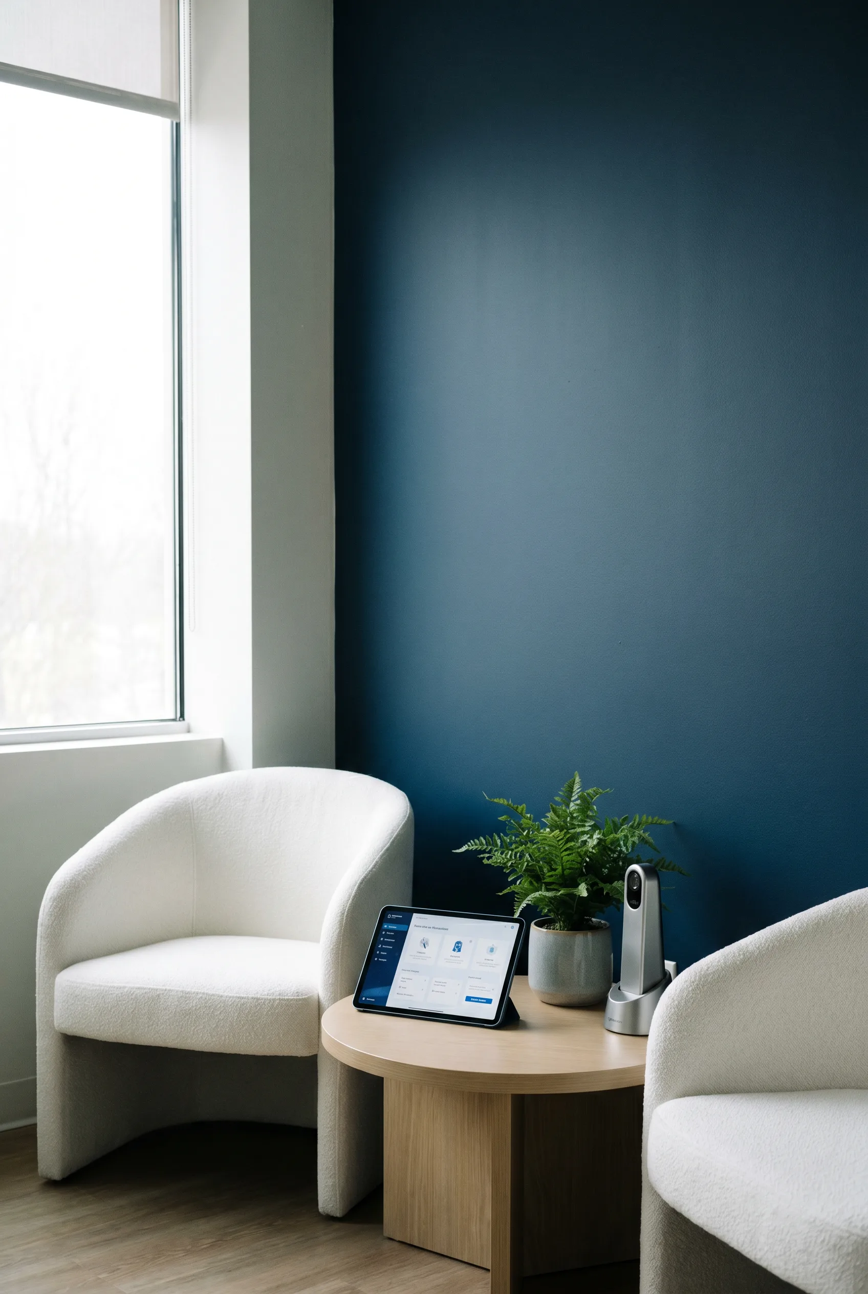 A modern consultation space at Revive Regenerative
