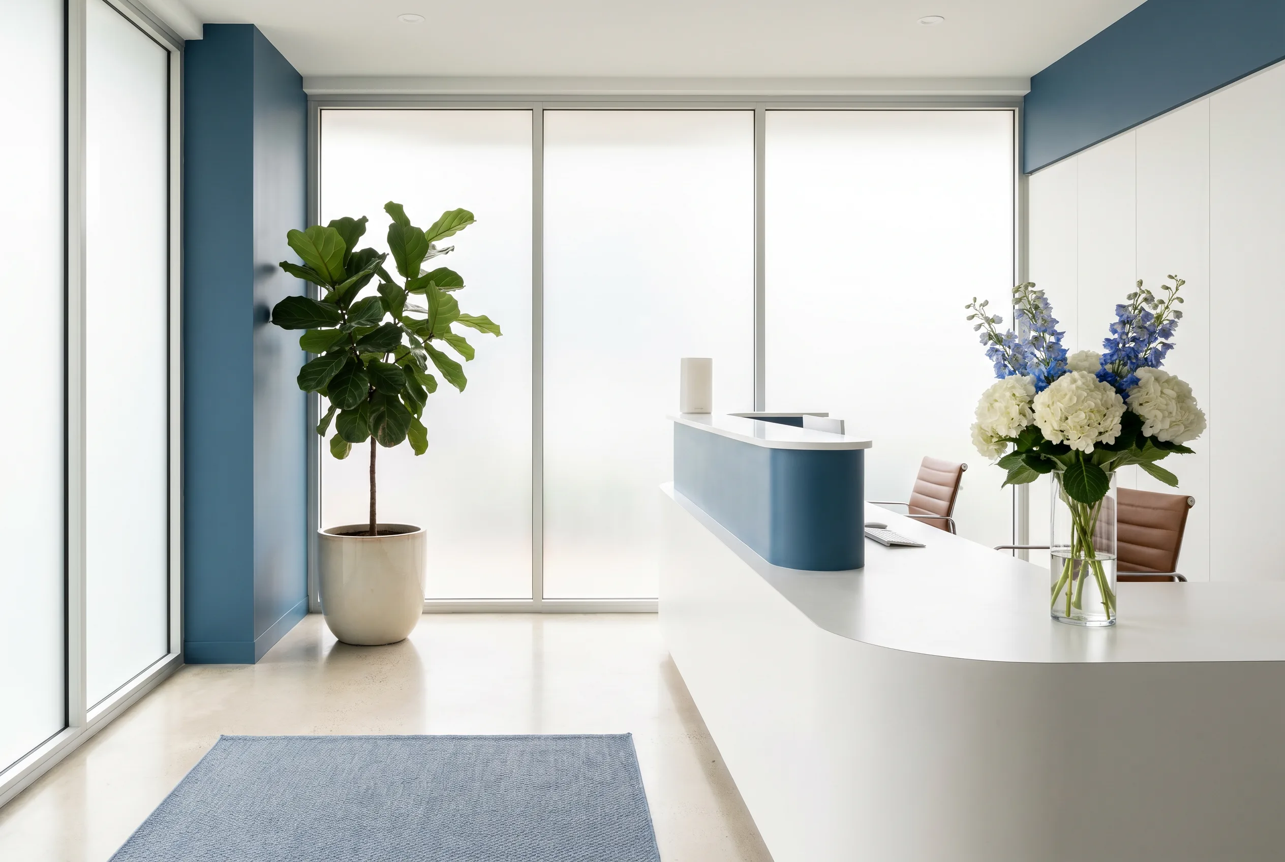 The bright, established interior of Southern Cosmetic Laser